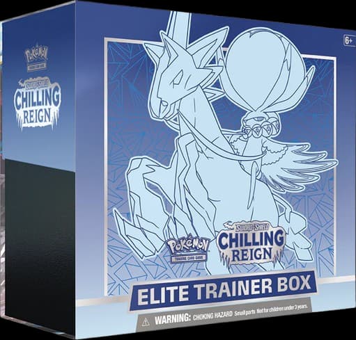 Chilling Reign Elite Trainer Box - Ice Rider Calyrex – Elite Trainer Box