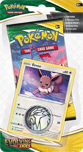 Evolving Skies Single Pack Blister - Eevee – Blister