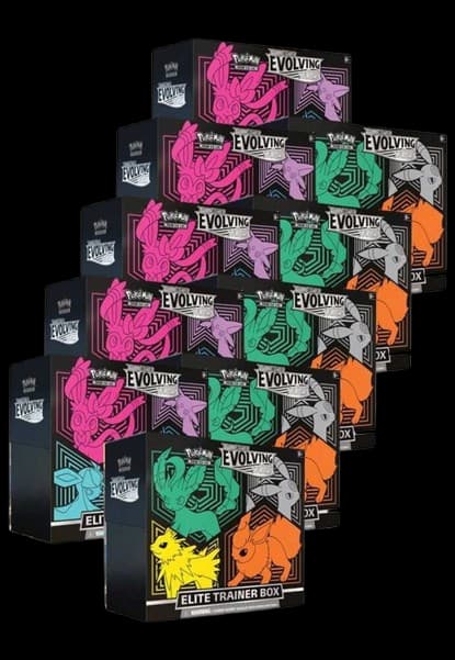 Evolving Skies Elite Trainer Box Case – Elite Trainer Box