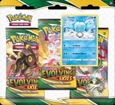 Evolving Skies 3-Pack Blister - Eiscue
