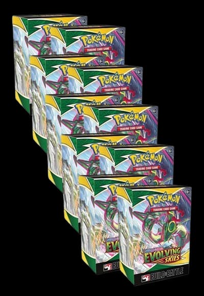 Evolving Skies Build & Battle Box Display – Build & Battle