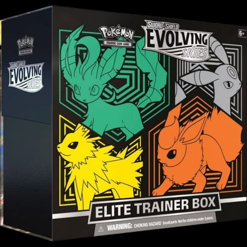 Evolving Skies Elite Trainer Box - Flareon/Jolteon/Umbreon/Leafeon – Elite Trainer Box
