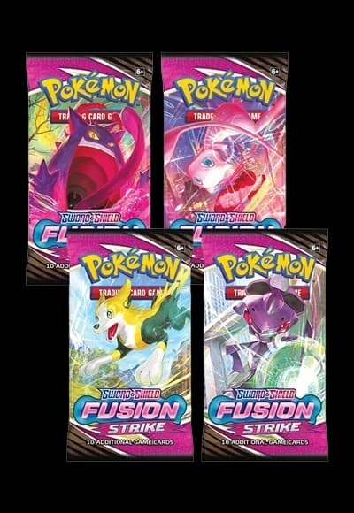 Fusion Strike Booster Pack Art Bundle (Set of 4) – Booster Pack