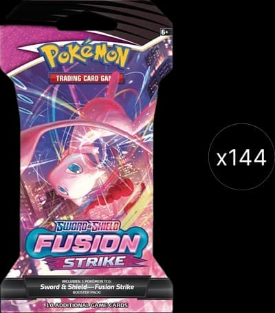 Fusion Strike Sleeved Booster Case – Booster Pack
