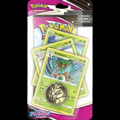 Fusion Strike Premium Checklane Blister - Rillaboom