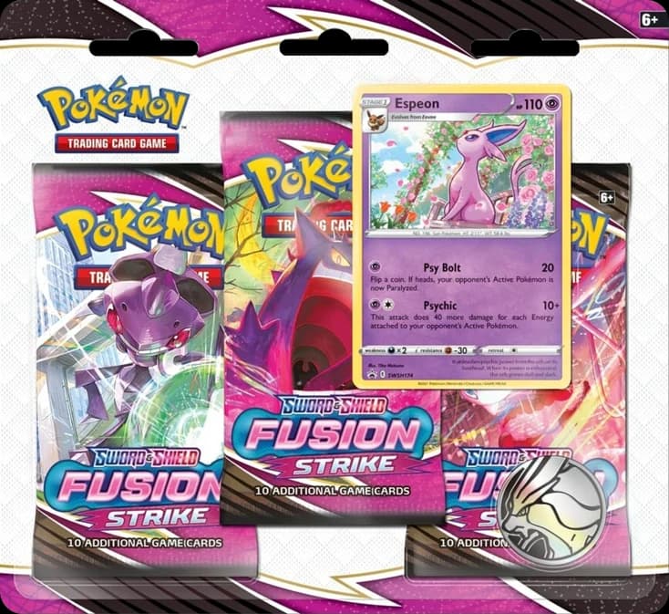 Fusion Strike 3-Pack Blister - Espeon – Blister