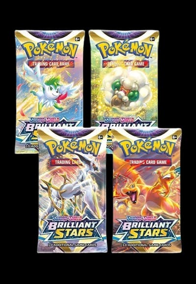 Brilliant Stars Booster Pack Art Bundle (Set of 4) – Booster Pack