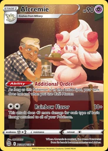 Alcremie #TG08/TG30 Pokémon card