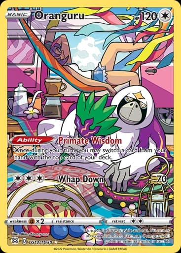 Oranguru #TG12/TG30 Pokémon card