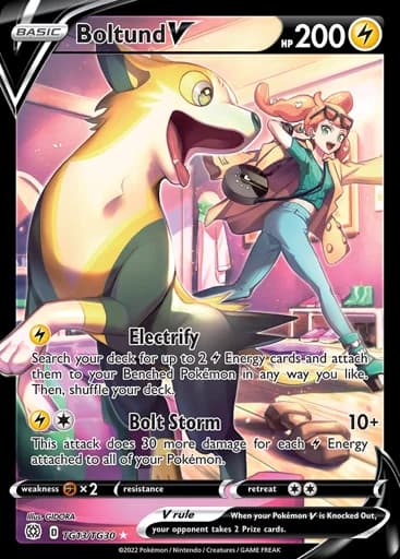 Boltund V #TG13/TG30 Pokémon card