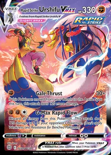 Rapid Strike Urshifu VMAX #TG21/TG30 Pokémon card