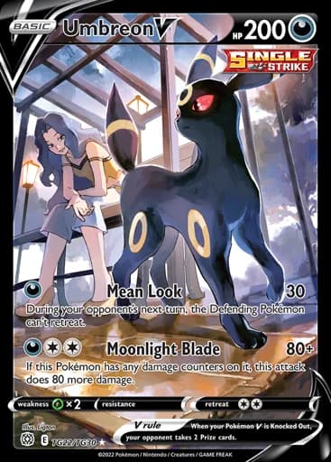 Umbreon V #TG22/TG30 Pokémon card