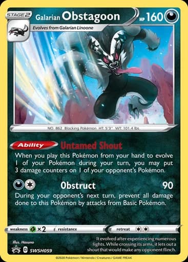 Galarian Obstagoon