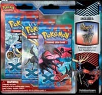 XY Collector Pin 3-Pack Blisters - Xerneas