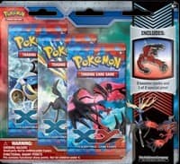 XY Collector Pin 3-Pack Blisters - Yveltal