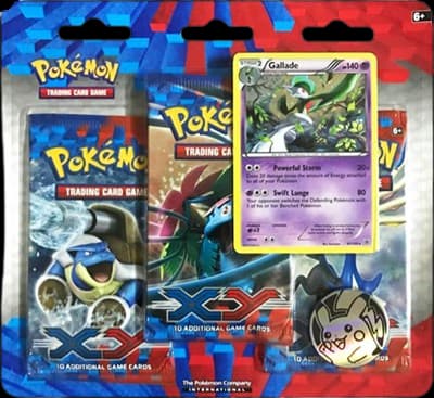 XY 3-Pack Blister - Gallade