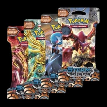 Steam Siege Sleeved Booster Pack Art Bundle (Set of 4)
