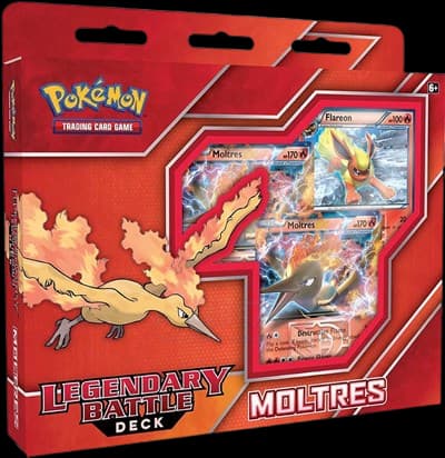 Steam Siege Legendary Battle Decks - Moltres – Battle Deck