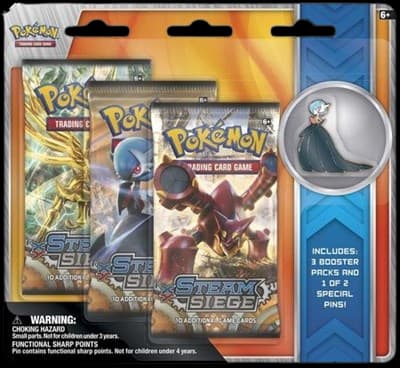 Steam Siege Collectible Pin 3-Pack Blister - Shiny Mega Gardevoir