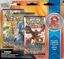Steam Siege Collectible Pin 3-Pack Blister - Volcanion