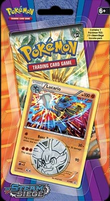 Steam Siege Single Pack Blister - Lucario – Blister