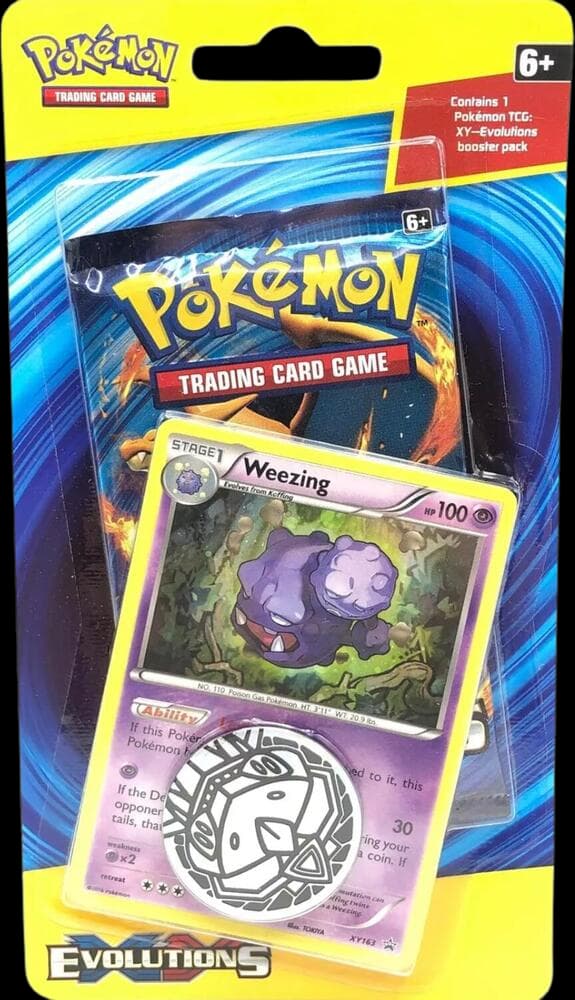 Evolutions Single Pack Blister - Weezing – Blister