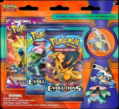 Evolutions Pin Collection - Mega Blastoise