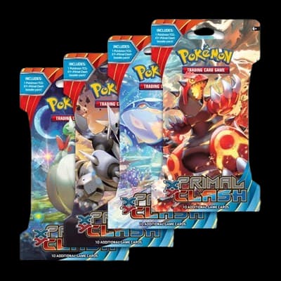Primal Clash Sleeved Booster Pack Art Bundle (Set of 4)