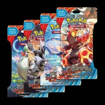 Primal Clash Sleeved Booster Pack Art Bundle (Set of 4)