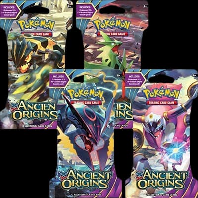 Ancient Origins Sleeved Booster Pack Art Bundle (Set of 4)
