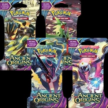 Ancient Origins Sleeved Booster Pack Art Bundle (Set of 4)
