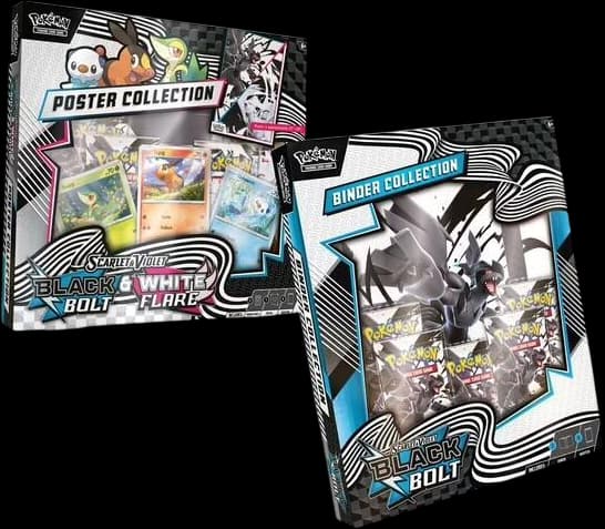 Black Bolt Binder & Unova Poster Collection (Sam's Club)