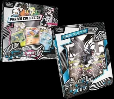 Black Bolt Binder & Unova Poster Collection (Sam's Club)
