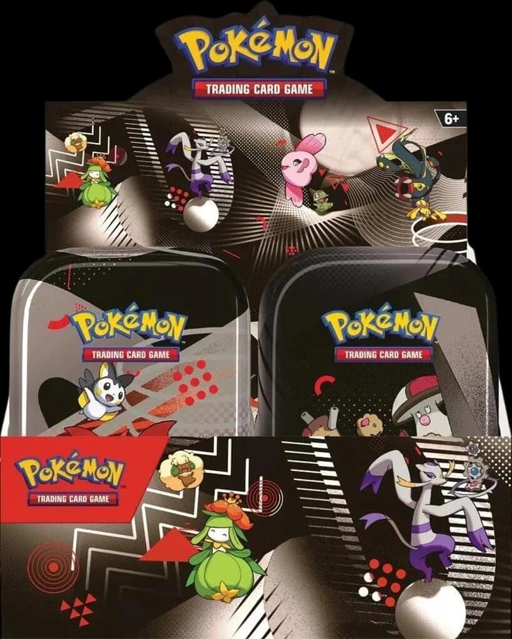 Black Bolt Unova Mini Tin Display – Tin